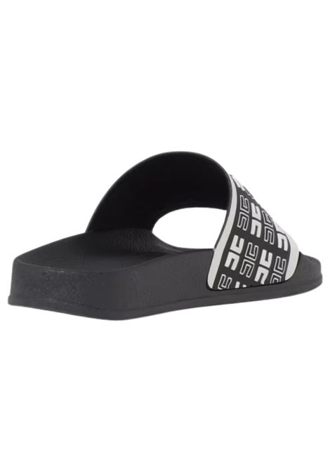 Black PVC slippers for girls ElISABETTA FRANCHI | E0313/PIANERO